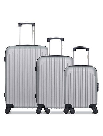 HERO - Lot de 3 - Valise Weekend, valise cabine et valise cabine XXS CARPATES