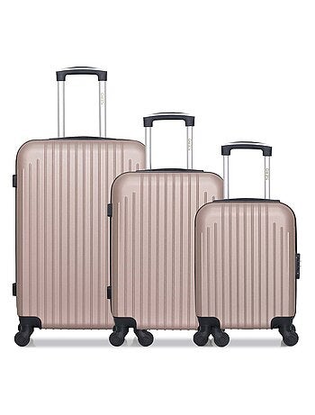 HERO - Lot de 3 - Valise Weekend, valise cabine et valise cabine XXS CARPATES