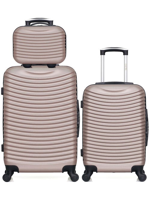 HERO - Lot de 3 - Valise weekend, valise cabine et vanity ETNA - Kiabi
