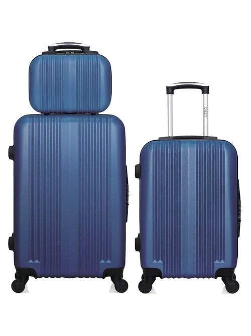HERO - Lot de 3 - Valise weekend, valise cabine et vanity LIPARI - Kiabi