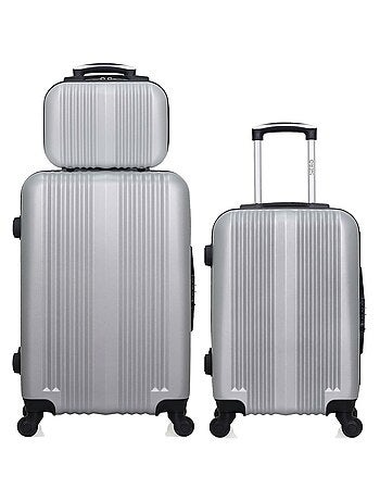 HERO - Lot de 3 - Valise weekend, valise cabine et vanity LIPARI
