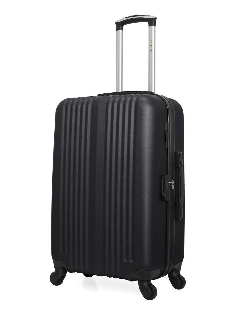 HERO - Lot de 3 - Valise Weekend, valise cabine XXS et vanity LIPARI Noir - Kiabi