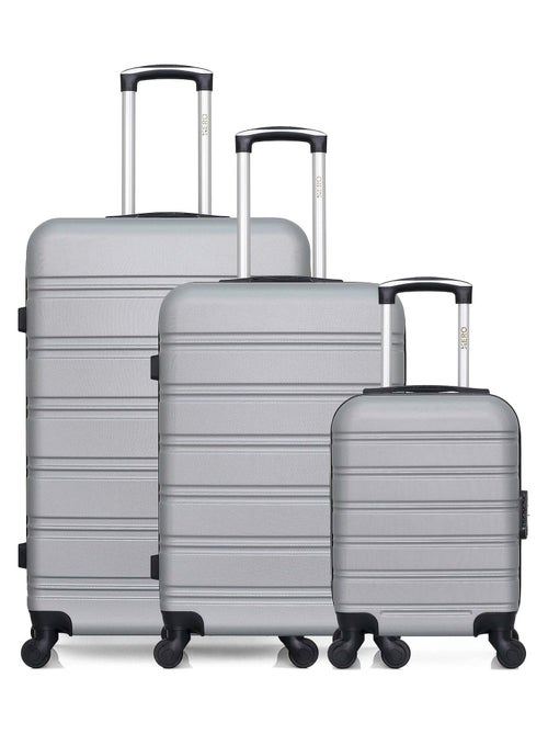HERO - LOT DE 3 VALISES GRAND FORMAT WEEKEND ET CABINE XXS RENOSO - Kiabi