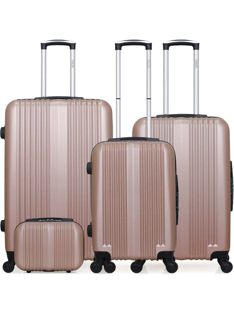 HERO - SET DE 4 ABS LIPARI-C  75 cm 4 Roues Rose clair - Kiabi