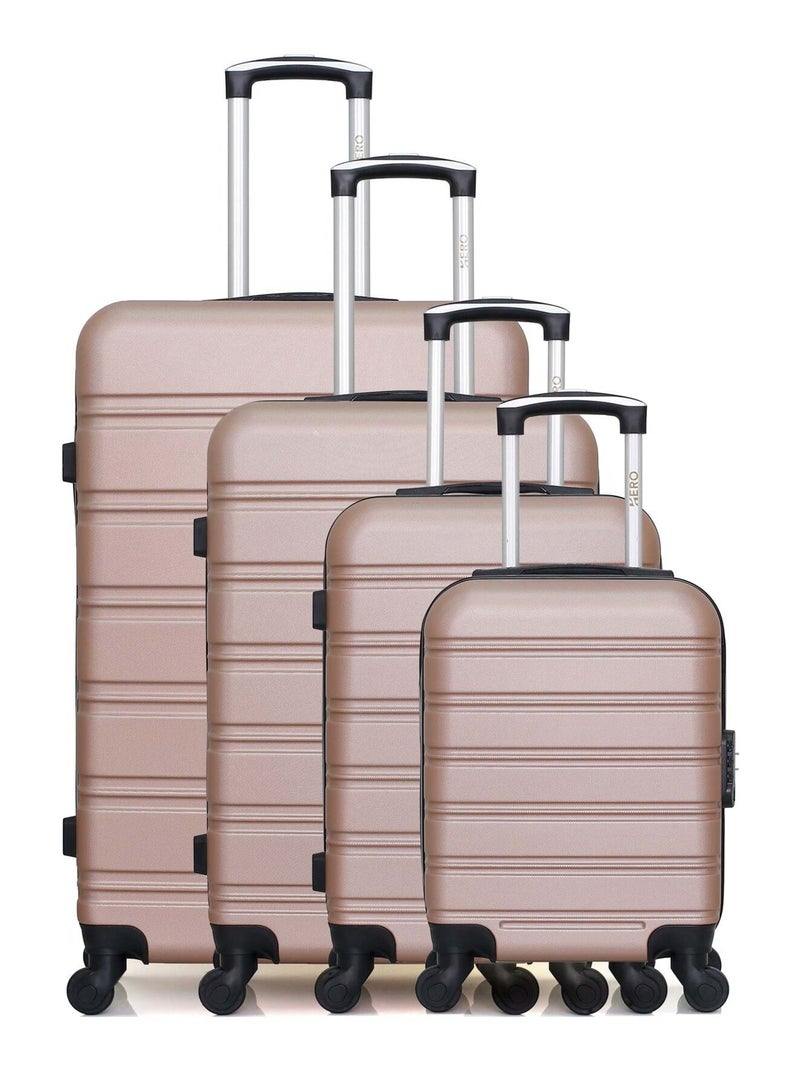 HERO - SET DE 4 ABS RENOSO-M 75 cm 4 Roues Rose clair - Kiabi
