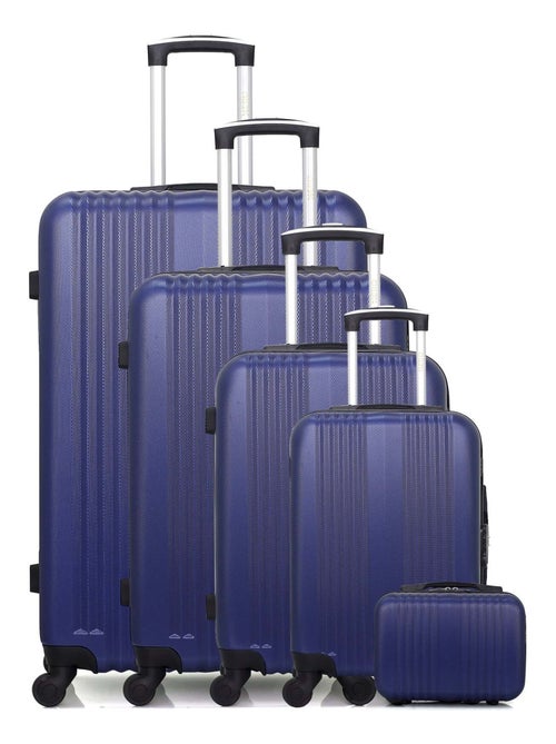 HERO - Set de 5 Valises LIPARI-U 75 cm 4 Roues - Kiabi