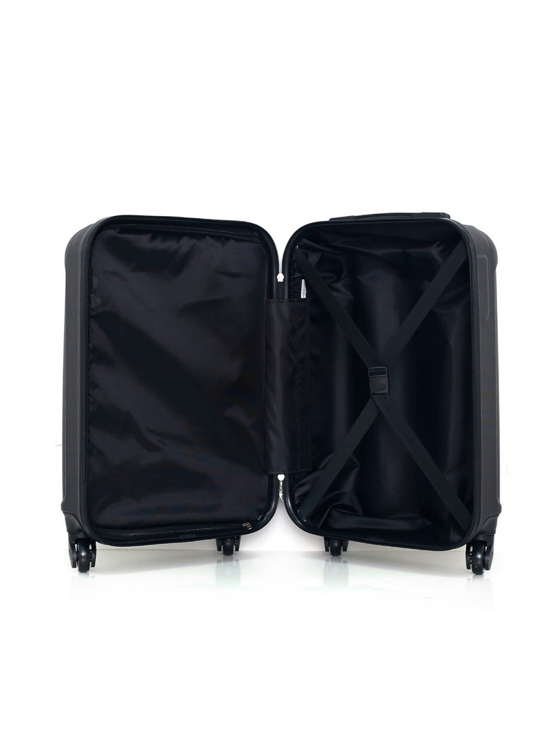 HERO - Valise Cabine ALPES 55 cm 4 Roues Noir - Kiabi