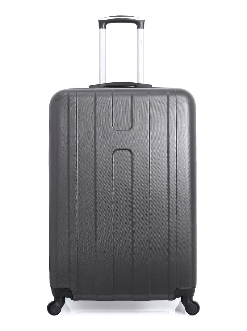 HERO - Valise Cabine ATLANTA 55 cm 4 Roues Gris foncé - Kiabi