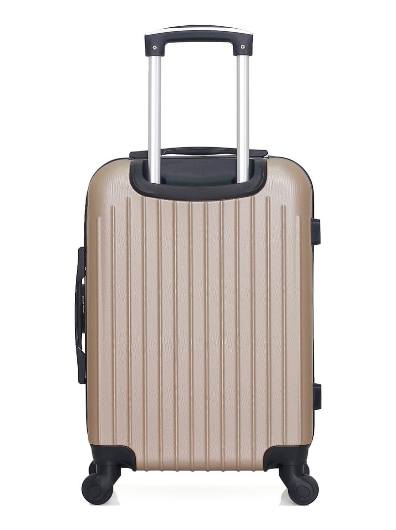 HERO - Valise Cabine CARPATES 55 cm 4 Roues Beige - Kiabi