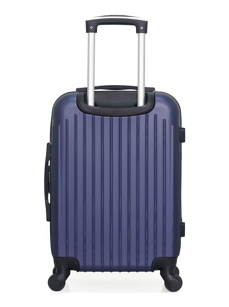 HERO - Valise Cabine CARPATES 55 cm 4 Roues Bleu Bleu marine - Kiabi