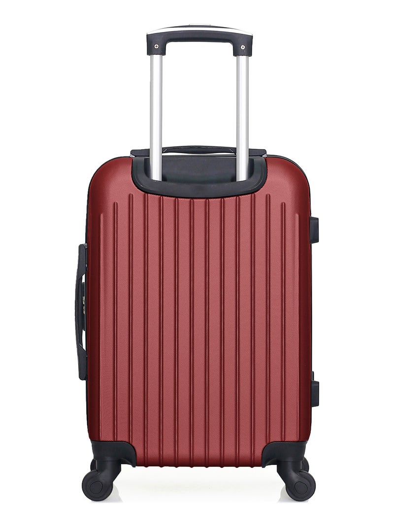 HERO - Valise Cabine CARPATES 55 cm 4 Roues Bordeaux - Kiabi
