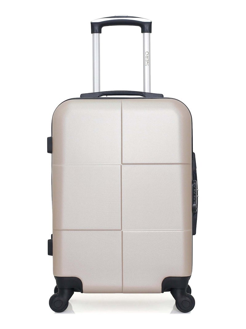HERO - Valise Cabine CORONADO 55 cm 4 Roues Beige - Kiabi
