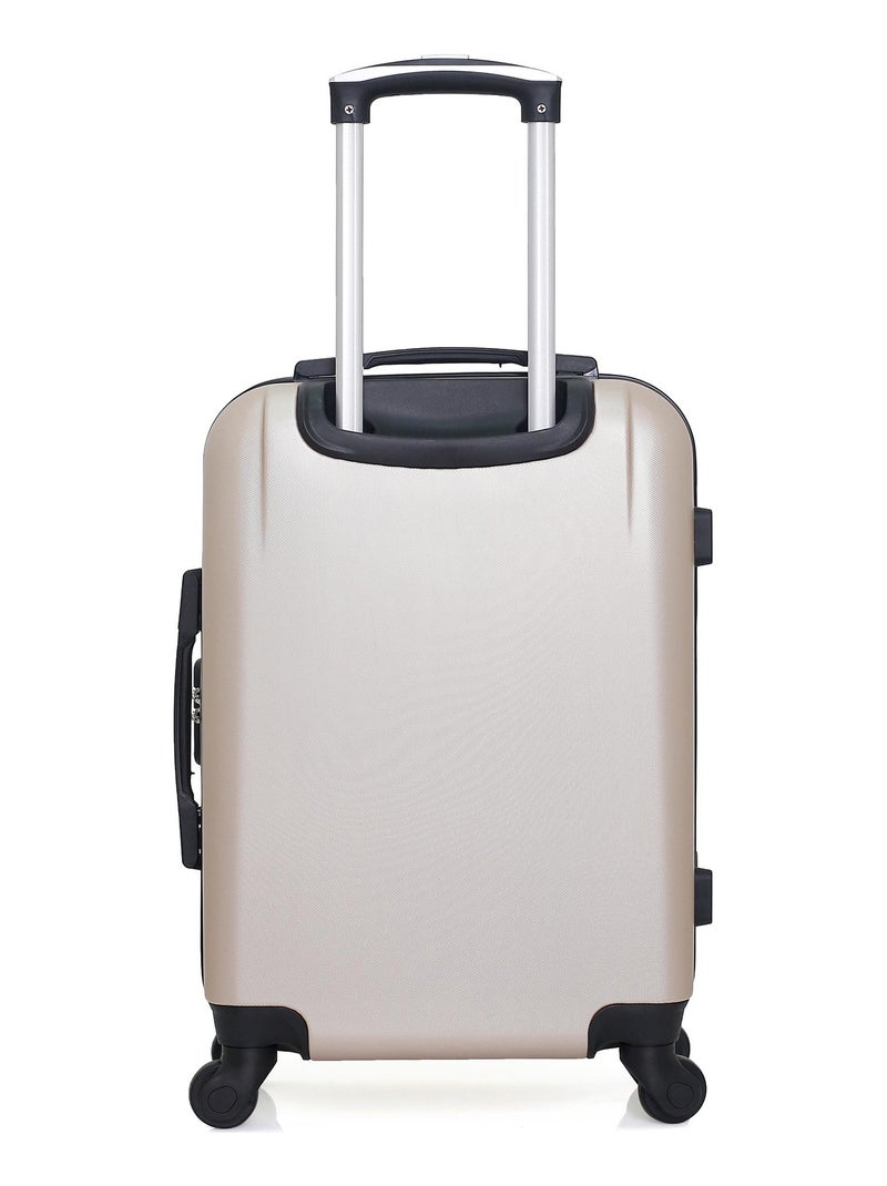 HERO - Valise Cabine CORONADO 55 cm 4 Roues Beige - Kiabi