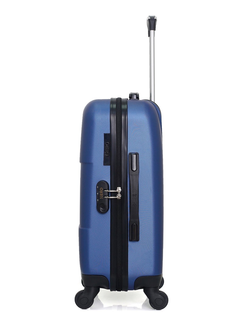 HERO - Valise Cabine CORONADO 55 cm 4 Roues Bleu Bleu marine - Kiabi
