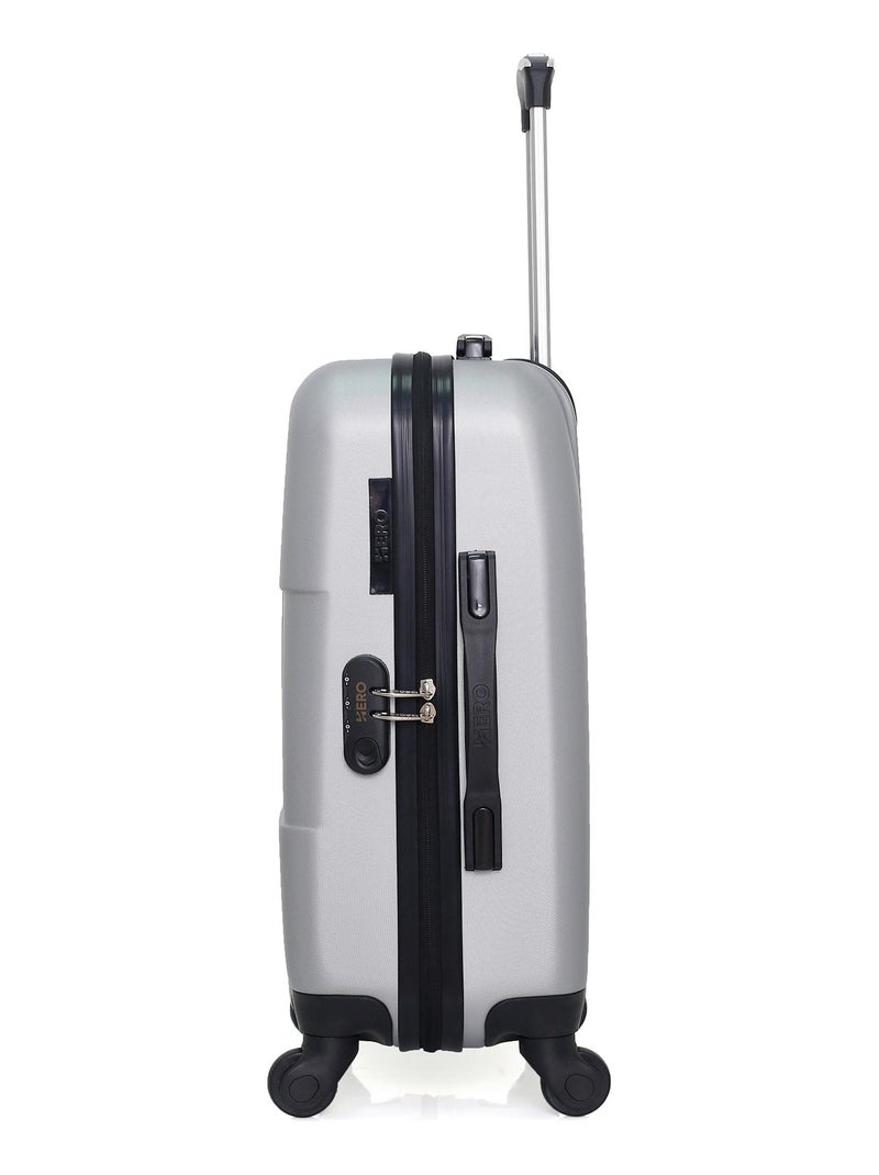 HERO - Valise Cabine CORONADO 55 cm 4 Roues Gris - Kiabi