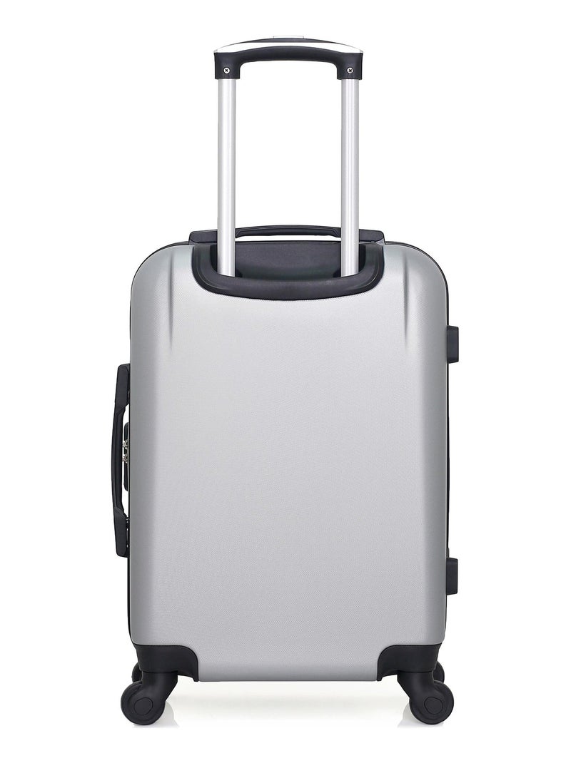 HERO - Valise Cabine CORONADO 55 cm 4 Roues Gris - Kiabi