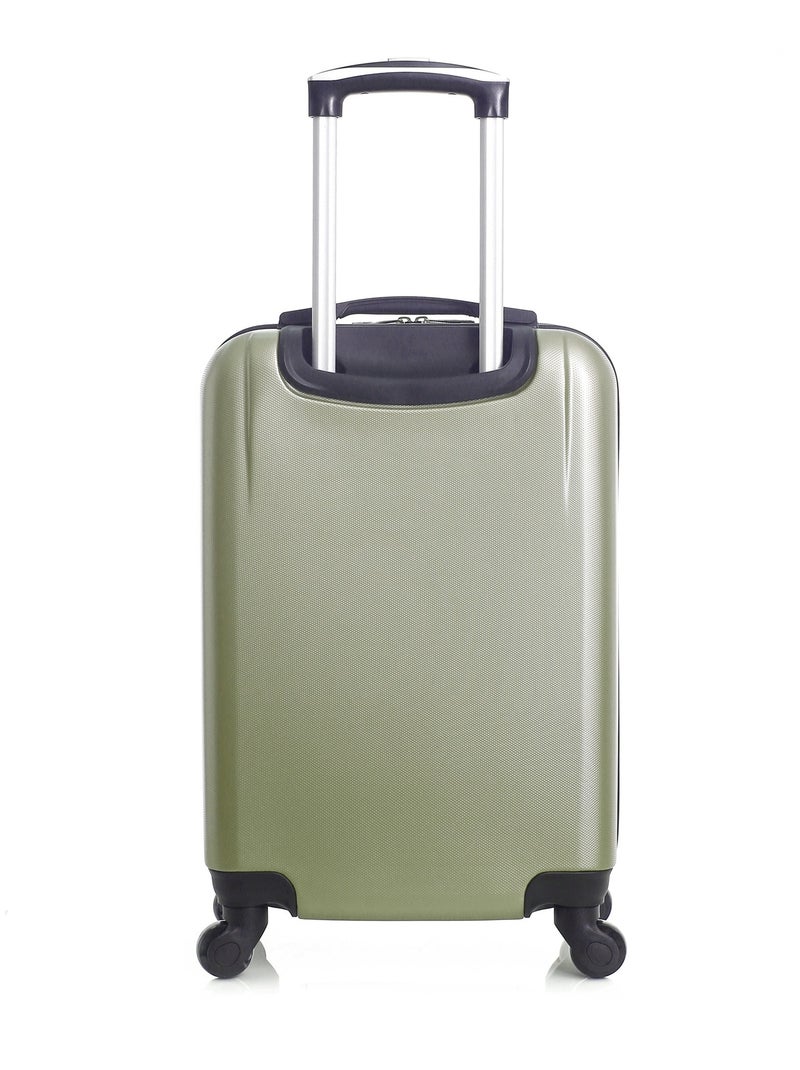 HERO - Valise Cabine CORONADO 55 cm 4 Roues Kaki - Kiabi