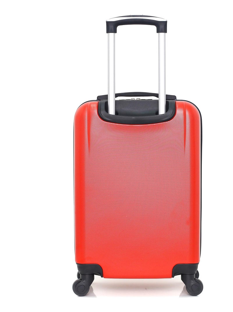HERO - Valise Cabine CORONADO 55 cm 4 Roues Rouge - Kiabi
