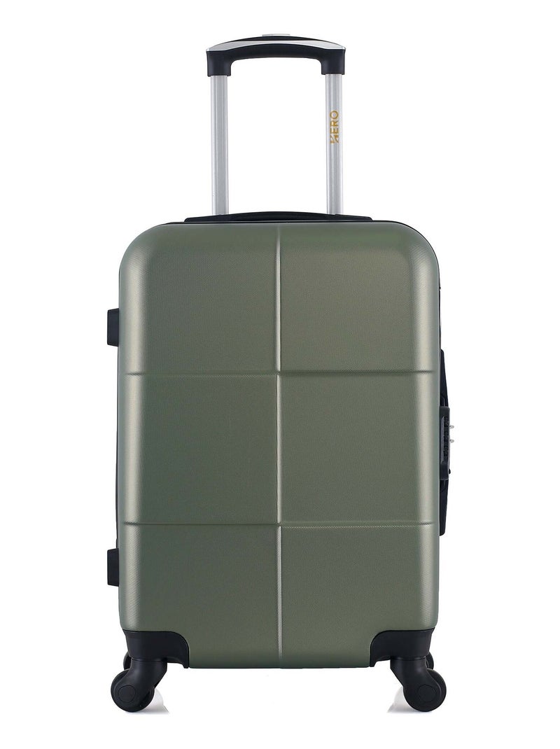 HERO - Valise Cabine CORONADO 55 cm 4 Roues Vert kaki - Kiabi