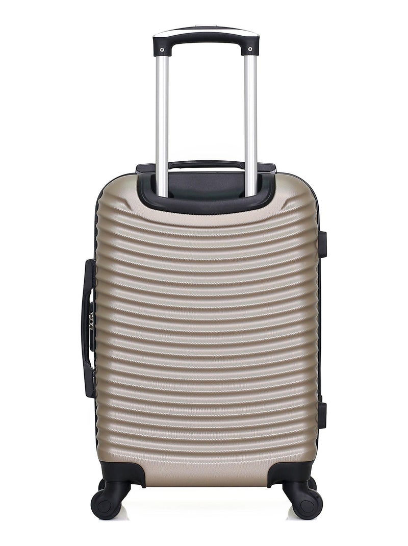 HERO - Valise Cabine ETNA 55 cm 4 Roues Beige - Kiabi