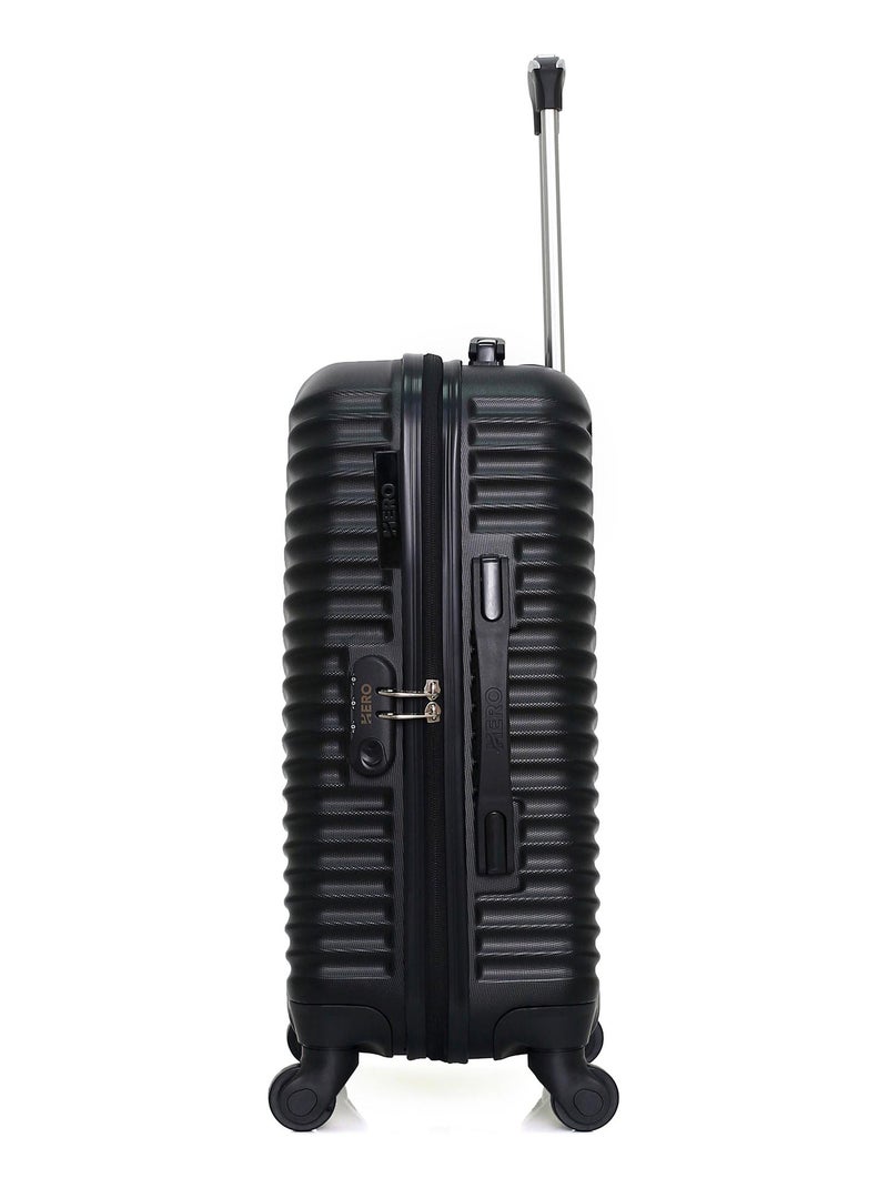 HERO - Valise Cabine ETNA 55 cm 4 Roues Noir - Kiabi