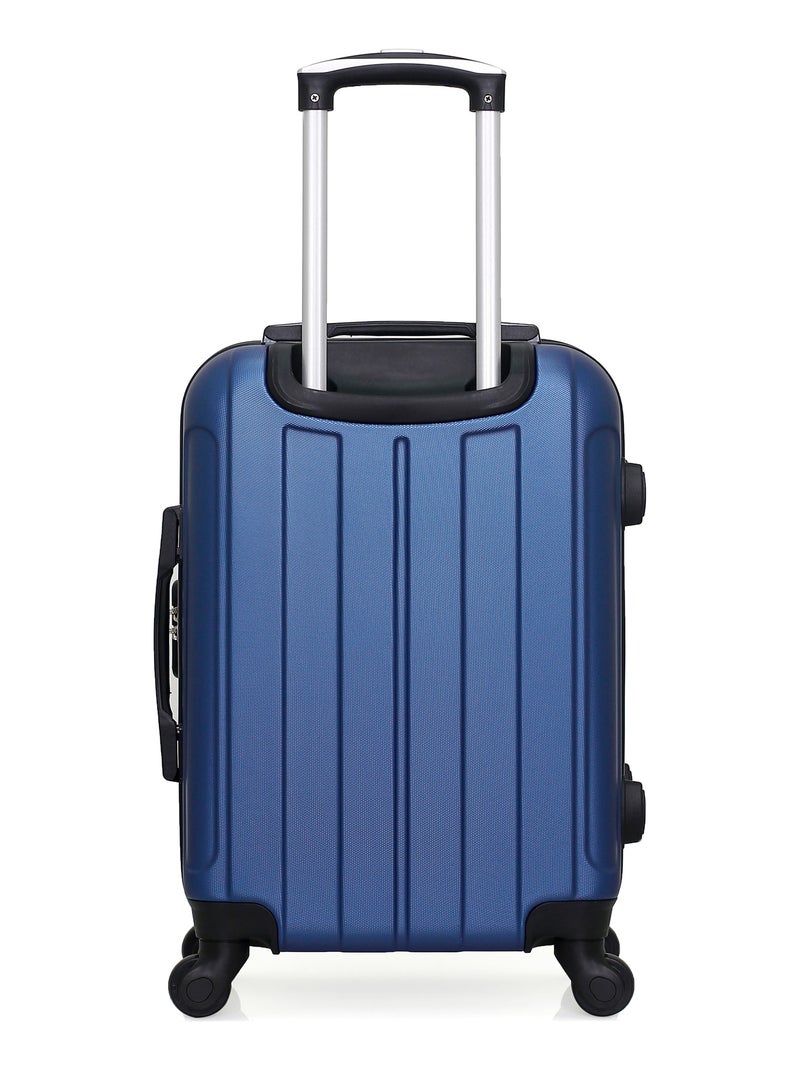 HERO - Valise Cabine FOGO 55 cm 4 Roues Bleu Bleu marine - Kiabi