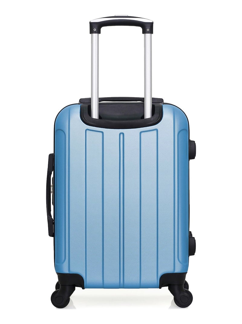 HERO - Valise Cabine FOGO 55 cm 4 Roues Bleu - Kiabi