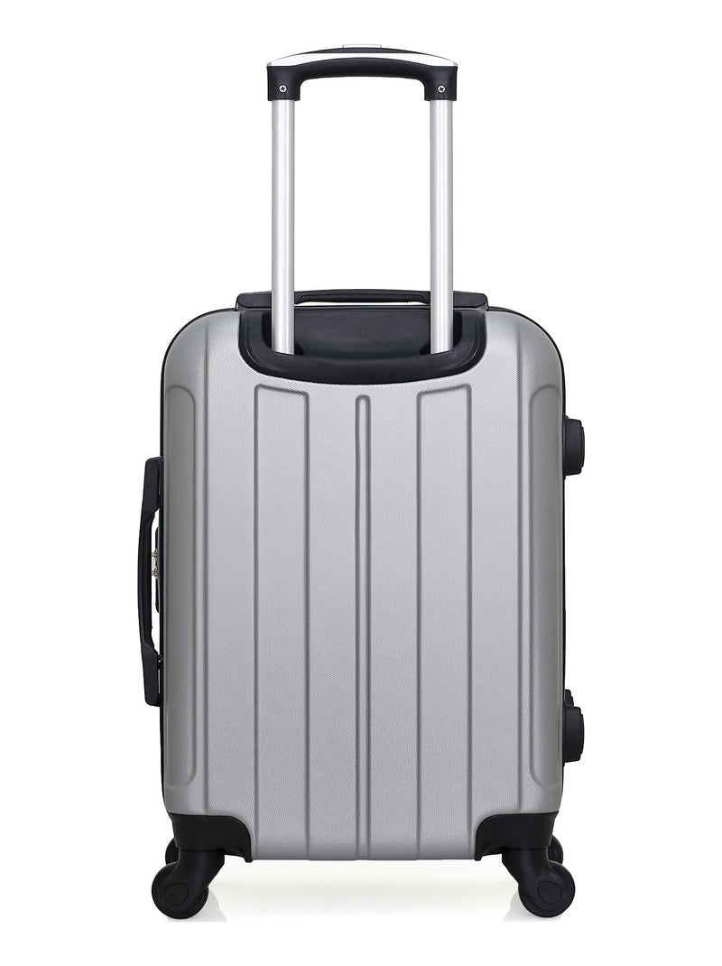 HERO - Valise Cabine FOGO 55 cm 4 Roues Gris - Kiabi