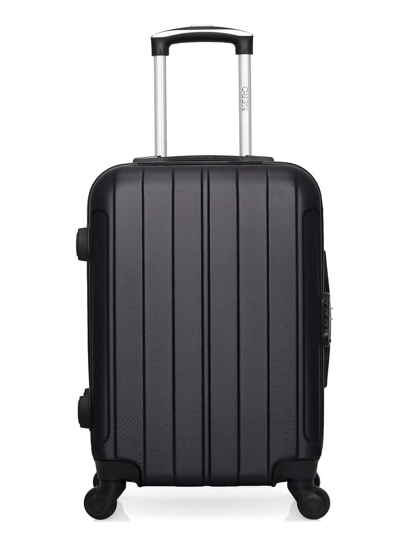 HERO - Valise Cabine FOGO 55 cm 4 Roues Noir - Kiabi