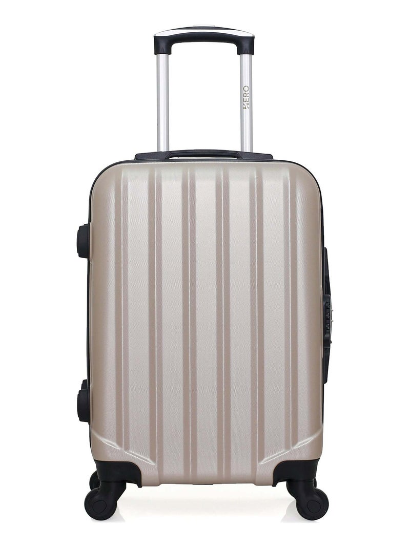 HERO - Valise Cabine HIMALAYA 55 cm 4 Roues Beige - Kiabi
