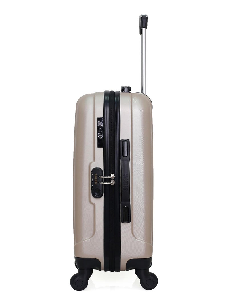 HERO - Valise Cabine HIMALAYA 55 cm 4 Roues Beige - Kiabi