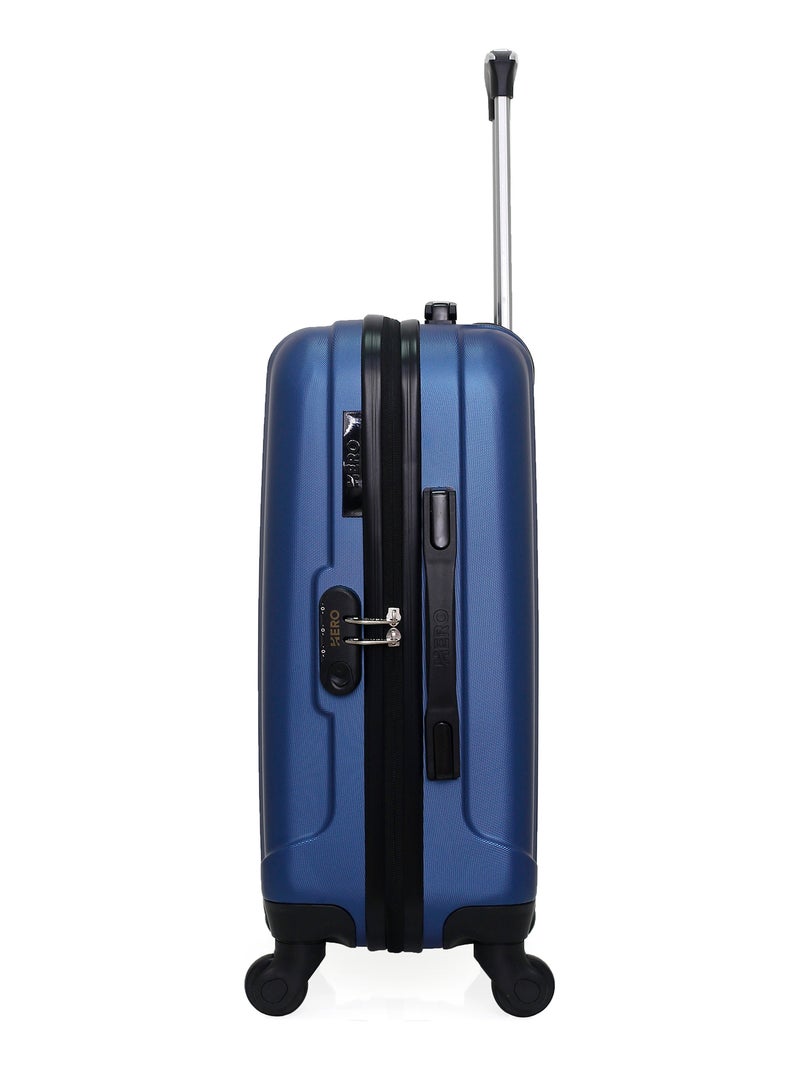 HERO - Valise Cabine HIMALAYA 55 cm 4 Roues Bleu Bleu marine - Kiabi