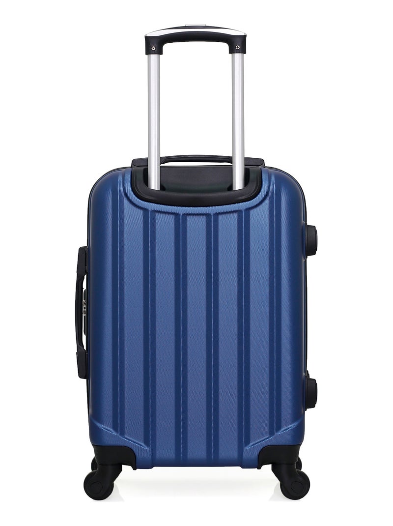 HERO - Valise Cabine HIMALAYA 55 cm 4 Roues Bleu Bleu marine - Kiabi