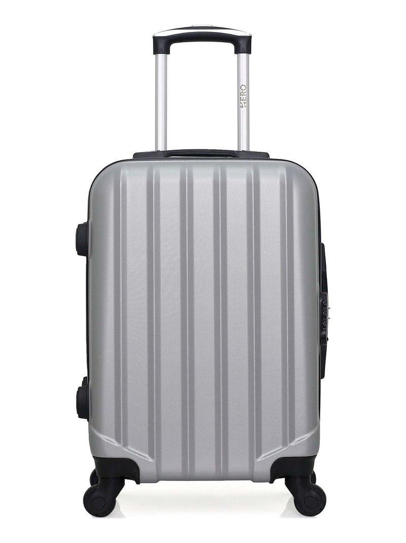 HERO - Valise Cabine HIMALAYA 55 cm 4 Roues Gris - Kiabi