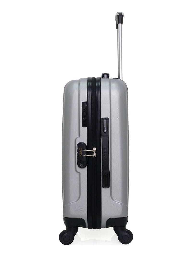 HERO - Valise Cabine HIMALAYA 55 cm 4 Roues Gris - Kiabi