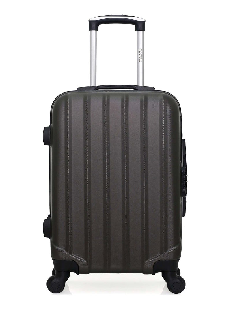 HERO - Valise Cabine HIMALAYA 55 cm 4 Roues Gris foncé - Kiabi