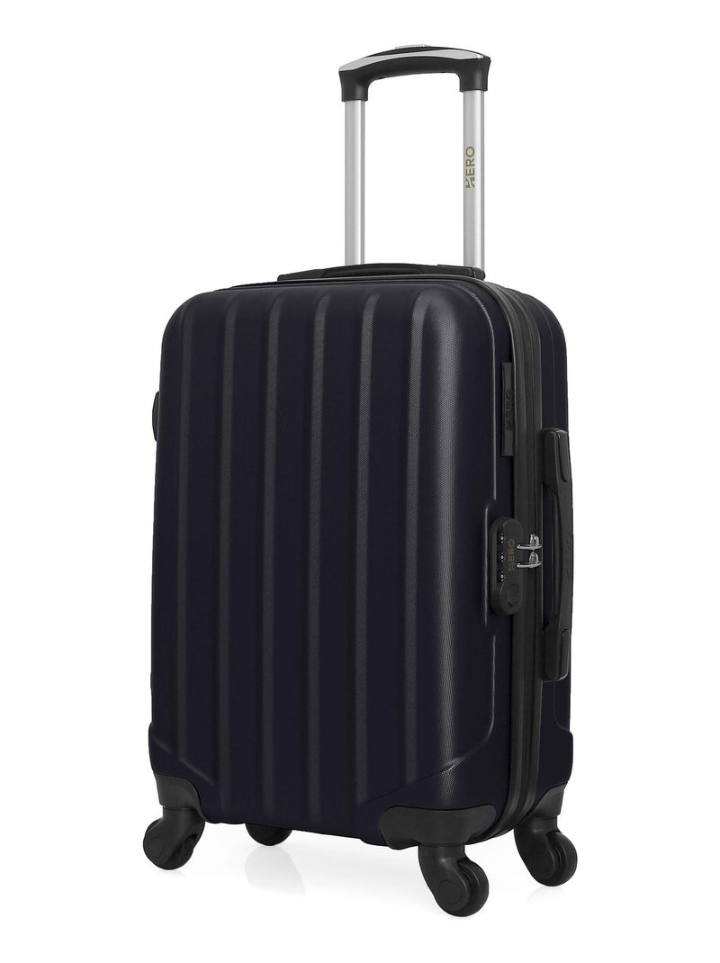 HERO - Valise Cabine HIMALAYA 55 cm 4 Roues Noir - Kiabi
