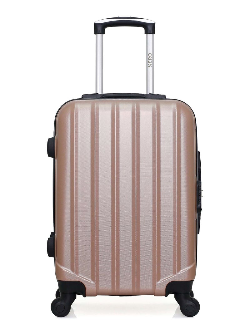 HERO - Valise Cabine HIMALAYA 55 cm 4 Roues Rose clair - Kiabi