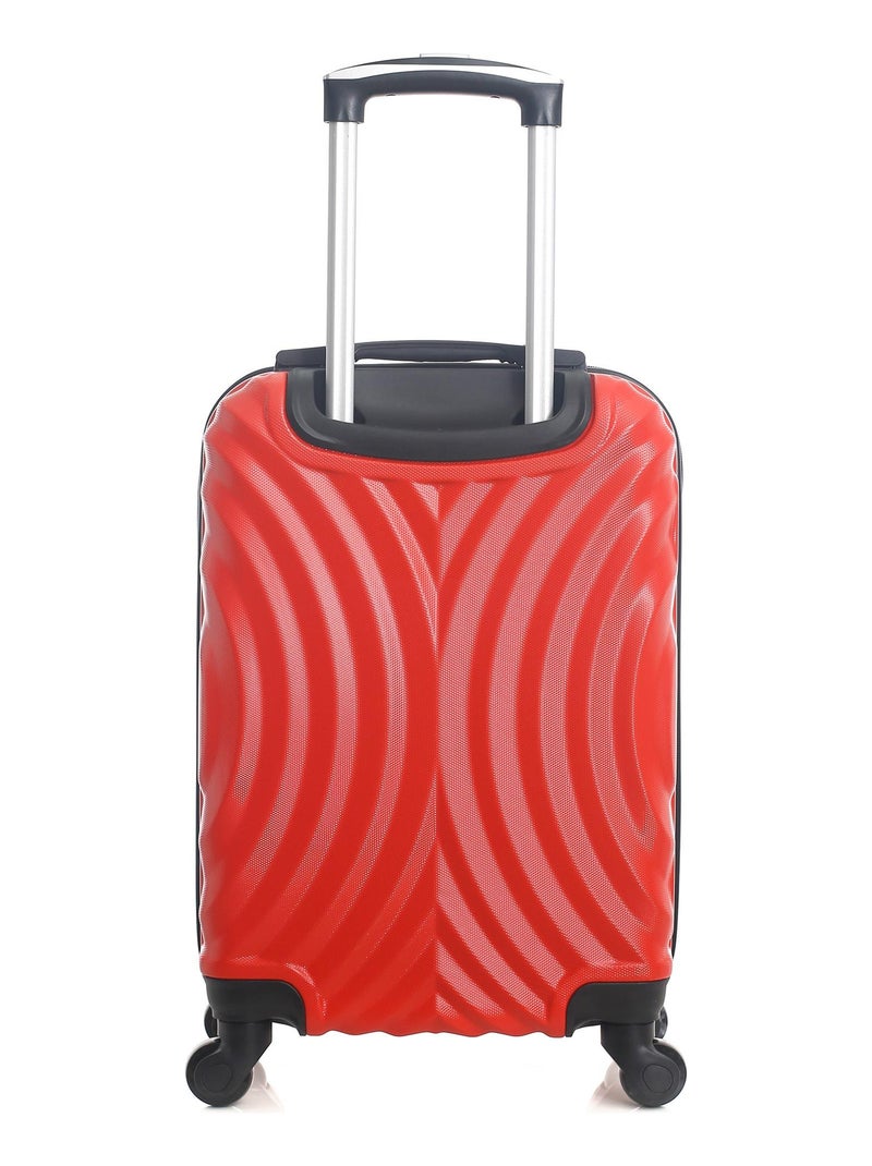 HERO - Valise Cabine LAGOS 55 cm 4 Roues Rouge - Kiabi
