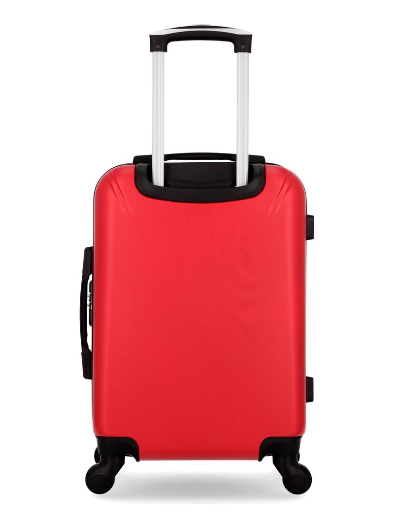 HERO - Valise Cabine LANZAROTE 55 cm 4 Roues Rouge - Kiabi