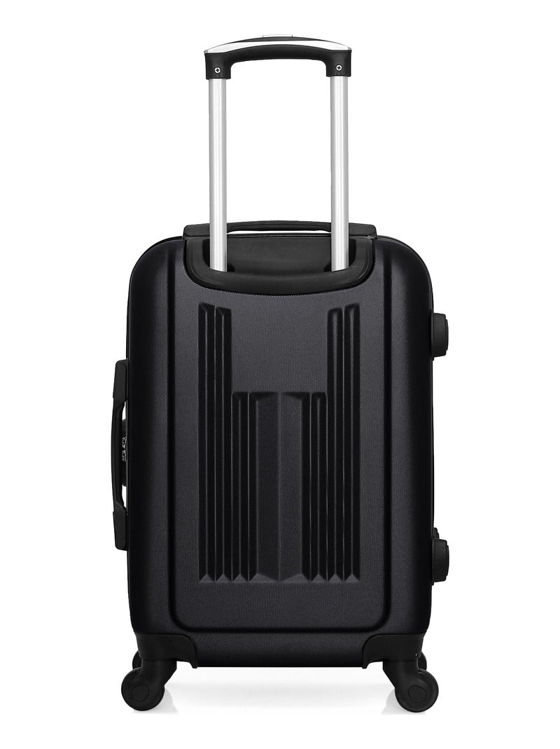 HERO - Valise Cabine LIPARI 55 cm 4 Roues Noir - Kiabi