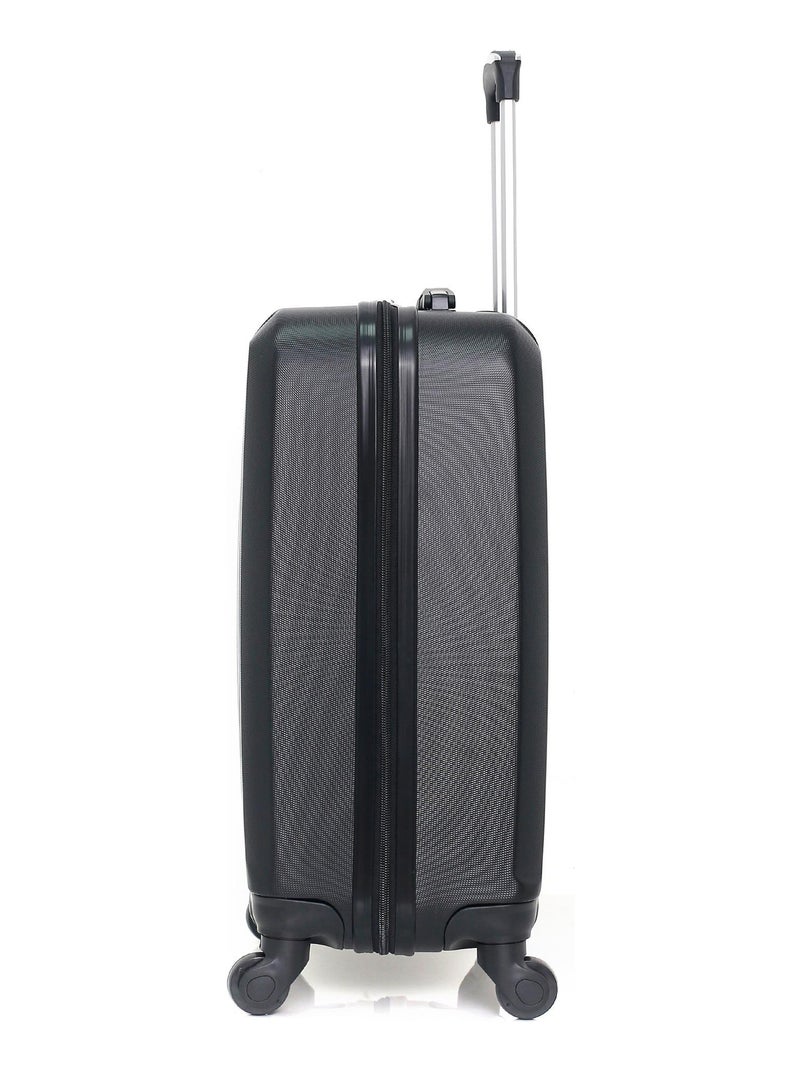 HERO - Valise Cabine RIF 55 cm 4 Roues Noir - Kiabi