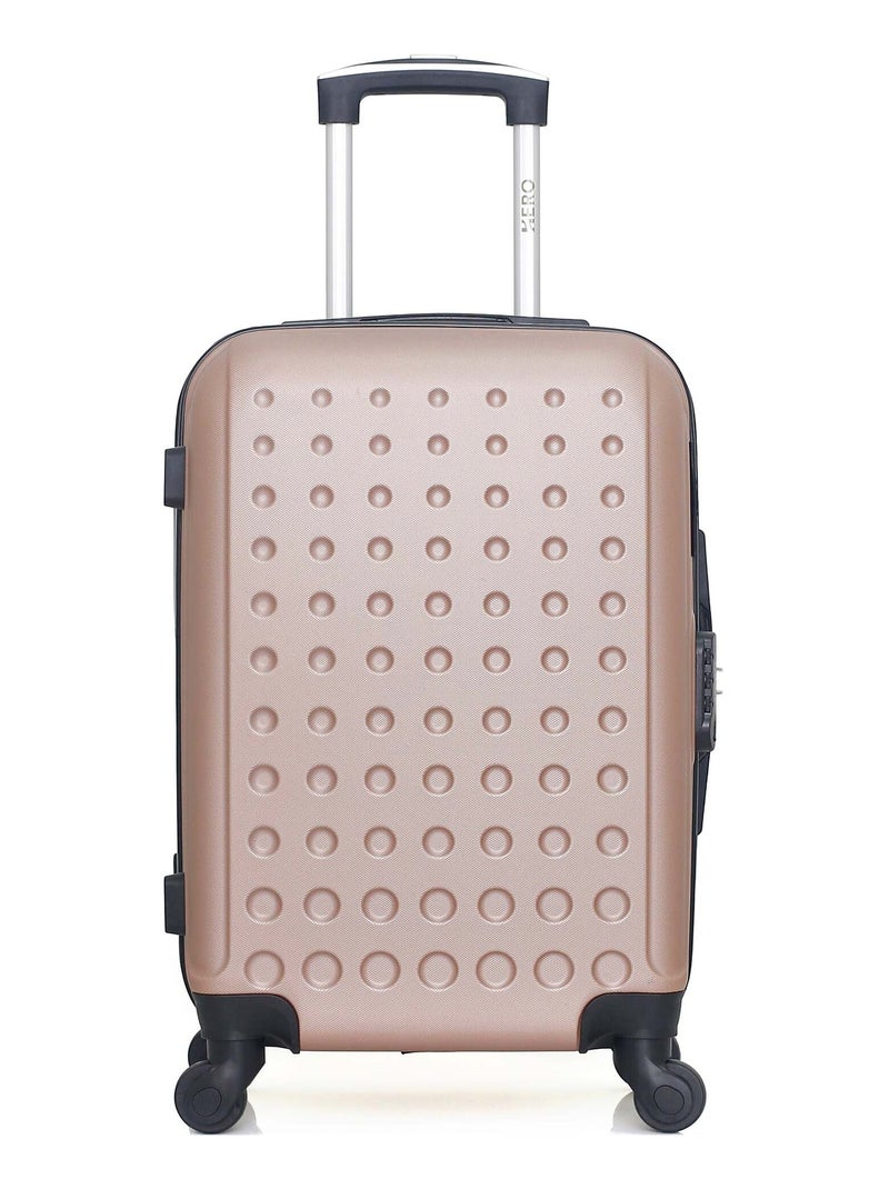 HERO - Valise Cabine TAURUS 55 cm 4 Roues Rose clair - Kiabi