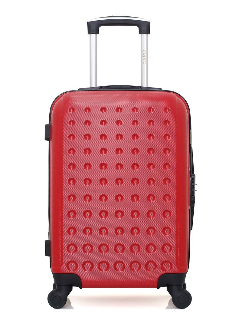 HERO - Valise Cabine TAURUS 55 cm 4 Roues Rouge - Kiabi