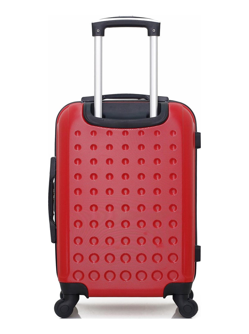 HERO - Valise Cabine TAURUS 55 cm 4 Roues Rouge - Kiabi