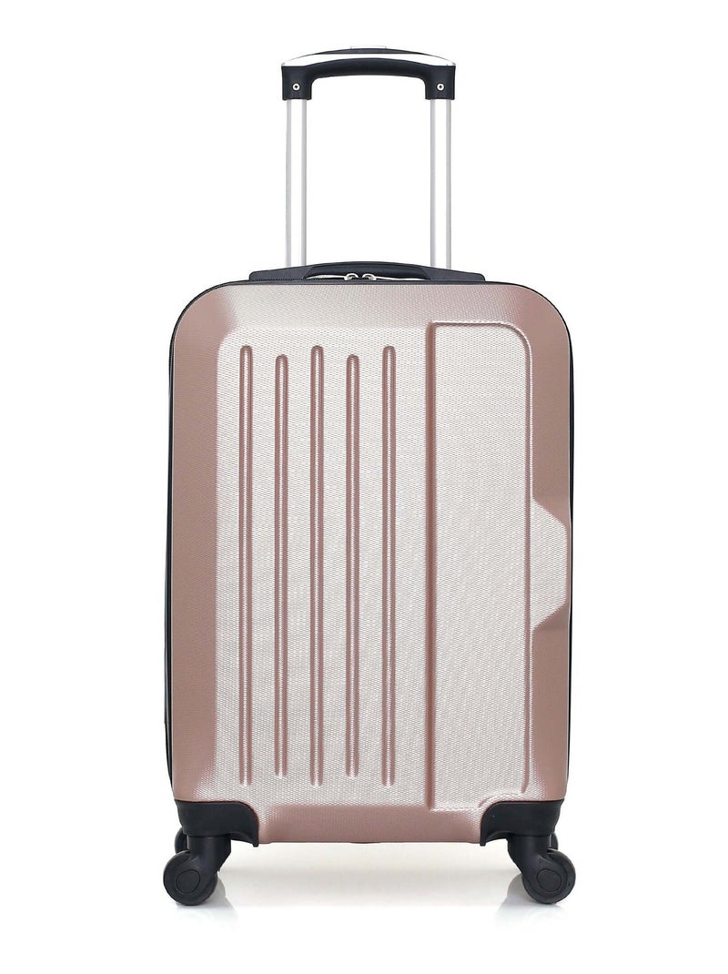 HERO - Valise Cabine VESUVIO 55 cm 4 Roues Rose clair - Kiabi