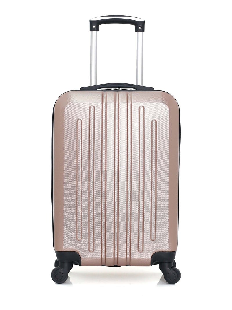 HERO - Valise Cabine VOSGES 55 cm 4 Roues Rose clair - Kiabi