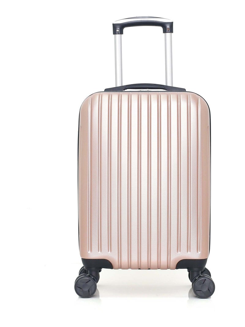 HERO - Valise Cabine XS RILA-E 50 cm 4 Roues Rose clair - Kiabi