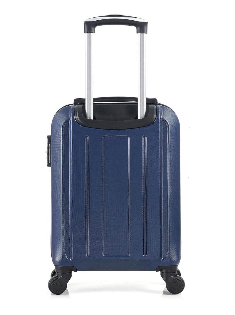 HERO - Valise Cabine XS VESUVIO-E 50 cm 4 Roues Bleu Bleu marine - Kiabi