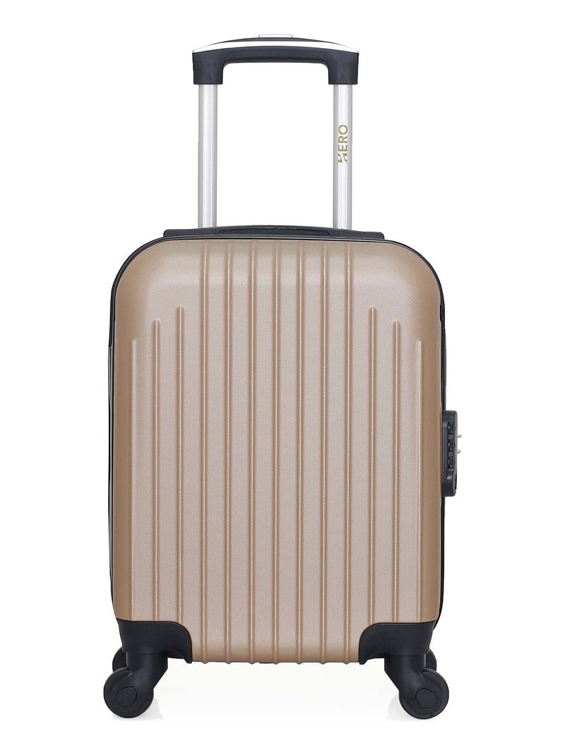 HERO - Valise Cabine XXS CARPATES 46 cm 4 Roues Beige - Kiabi